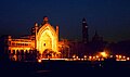 (Photograph of Roomi Darwaza at night taken by Sayed Mohammad Faiz Haider Rizvi)