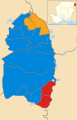 2007 results map