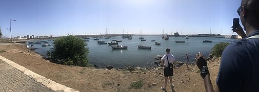 Panorama au port de Palmeira.