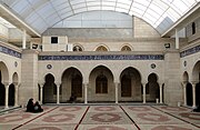 View of the courtyard