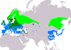 Mapa występowania