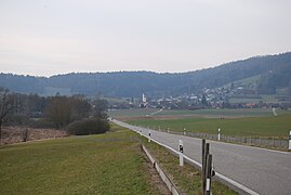 Ansicht von Stadel (vom Stadlersee aus gesehen)