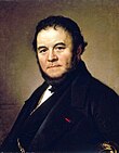 Portrait d'Henri Beyle, dit Stendhal.