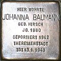 Johanna Baumann geb. Hirsch