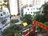 View of Kai Yuen Street from Chun Chu Temple.