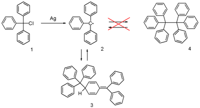 Triphenylmethyl radical