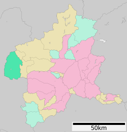 Location of Tsumagoi in Gunma Prefecture