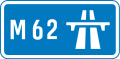 Start of motorway regulations, including the national speed limit