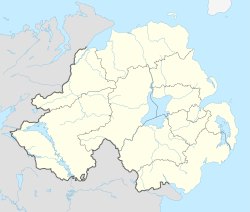EGAA在北愛爾蘭的位置