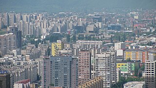 View towards BHRT Sarajevo