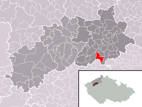 Localisation de Vinařice