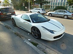 Ferrari 458 Italia Spider.