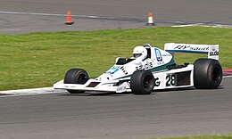 Williams FW06 на трассе в Сильверстоуне в 2007 году