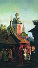 Улица старой Москвы (1890-е). Окружная художественная галерея, Ханты-Мансийск