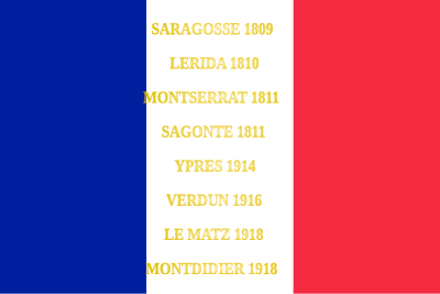 Drapeau du 114e régiment d'infanterie (France)