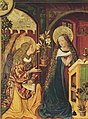 Annunciation, German artist, 1500