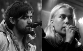 Conor Oberst (left) and Phoebe Bridgers (right), the two members of Better Oblivion Community Center
