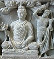 Buddha and Vajrapani, 2nd century BC, Gandhara