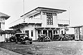 L'aérodrome de Tjililitan en 1925 : hall d'arrivée