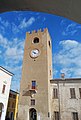 Torre civica vista dai portici