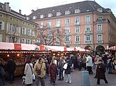 Christmas market in Bolzano, Italy