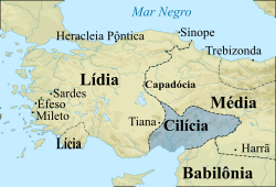 Kingdom of Cilicia in 6th century BC