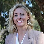 Caitlin Collins[110] 100th woman elected to the WA state parliament