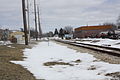 Railroad tracks in Delavan