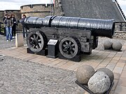 Mons Meg, a medieval Bombard (weapon) built in 1449.