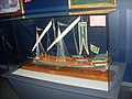نموذج لسفينة خير الدين الرئيسية بمتحف إسطنبول البحري.