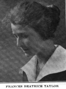 Taylor in a 1922 publication