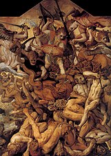 The Fall of the Rebel Angels by Frans Floris. 1554