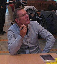 Joyce signing books at Imagicon 2: Swecon 2009