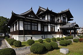 1903年に建設された旧高市郡教育博物館、 1929年からは今井町役場として使用された