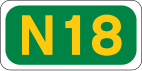 N18 road shield}}