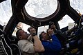 View of the space station from Cupola