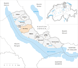 Herrliberg – Mappa