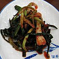 Pakimchi (파김치 spring onion kimchi)