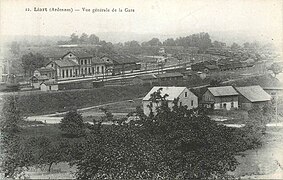 La gare vers 1920.