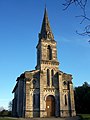 La façade occidentale de l'église Saint-Vincent (fév. 2010).