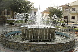 A fountain in Lofos