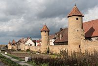 79. Platz: Tilman2007 mit Mainbernheim, Stadtmauer, südlicher Abschnitt