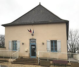 The town hall in Malange