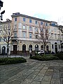 The "Mizzan" (with entrance to the palace overhung by balcony on via Torino)