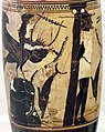 Lekythos, Odysseus and a siren, Athens, National Museum 1130