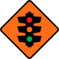 (TW-14) Traffic lights ahead