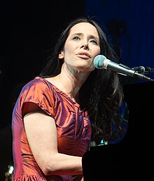 Pallot performing at the London Palladium in 2024