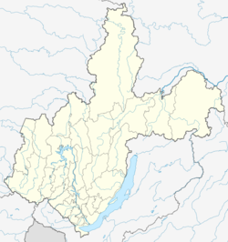 Balagansk is located in Irkutsk Oblast