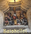 Entrance to the Ratskeller in the courtyard