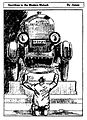 Image 25Sacrifices to the Modern Moloch, a 1922 cartoon published in The New York Times, criticizing the apparent acceptance by society of increasing automobile-related fatalities (from Road traffic safety)